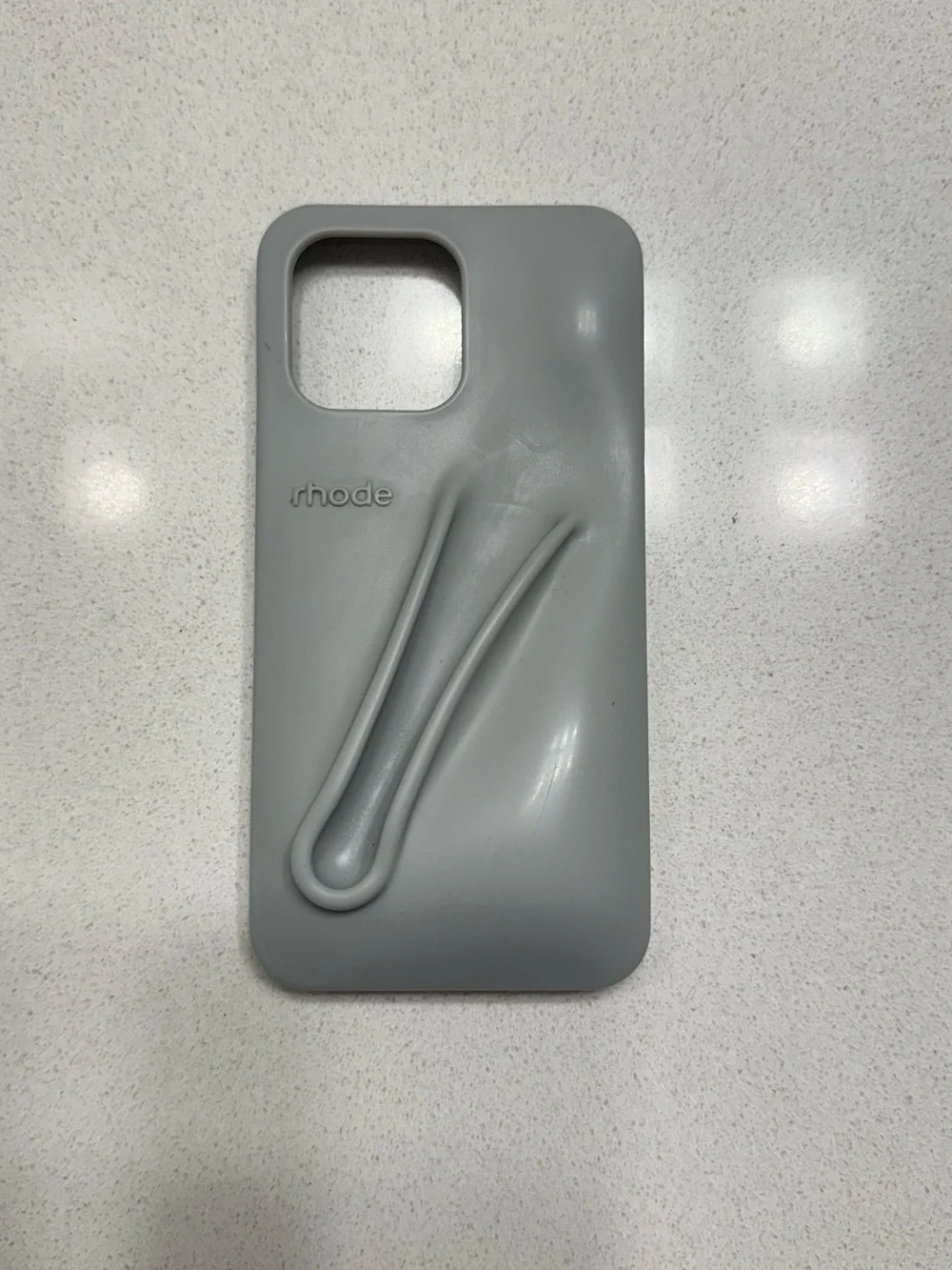 Rhode Skin Gray Silicone